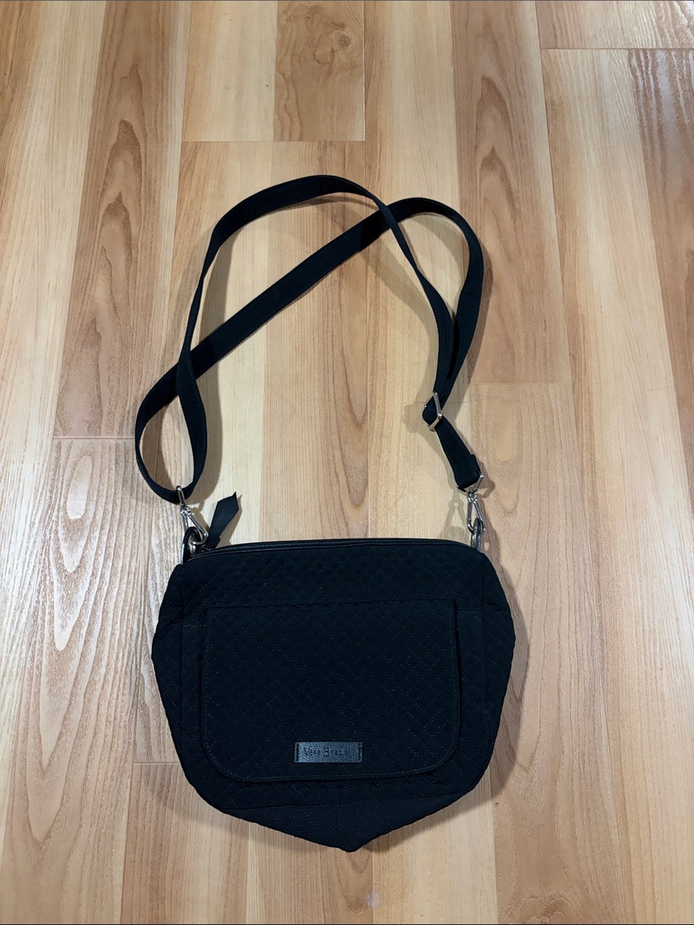 Vera Bradley Black Quilted Crossbody Bag